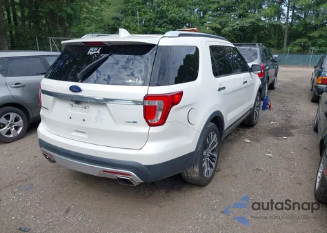 2016 Ford Explorer Platinum from USA, damaged, VIN 1FM5K8HT6GGB70518